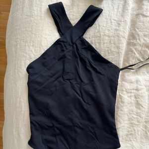 Aritzia Contour Halter bodysuit
